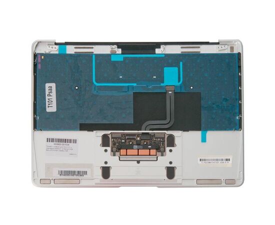 Топкейс с клавиатурой RUS РСТ и трекпадом MacBook 12 Retina A1534 Early 2016 Silver 661-04881 / AASP, изображение 2
