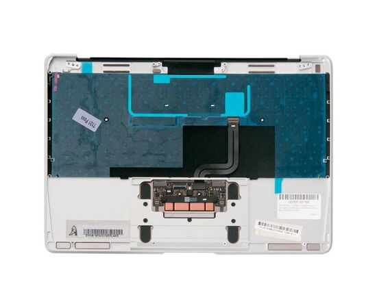 Топкейс с клавиатурой US и трекпадом MacBook 12 Retina A1534 Early 2016 Silver 661-04881 / AASP, изображение 2