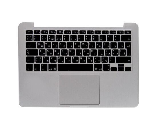 Топкейс с клавиатурой RUS трекпадом и АКБ A1582 MacBook Pro 13 Retina A1502 Early 2015 661-02361 Б/У дефекты