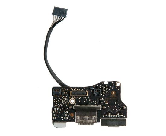 Плата I/O с разъемами Audio USB MagSafe 2 MacBook Air 13 A1466 Mid 2013 - Mid 2017 / 923-0439 820-3455-A / поставка AASP, изображение 2