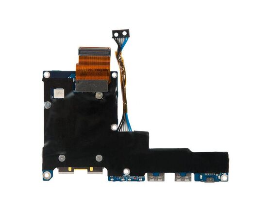 Плата I/O с разъемами Audio USB MagSafe MacBook Pro 17 A1229 Mid Late 2007 661-5633 922-8109 820-2140-A Б/У, изображение 2