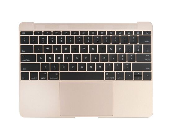 Топкейс с клавиатурой US и трекпадом MacBook 12 Retina A1534 Early 2015 Gold 661-02280 ASP