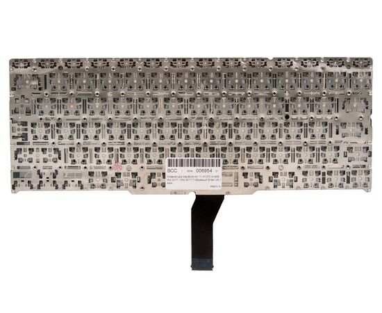 Клавиатура MacBook Air 11 A1370 A1465 Mid 2011 - Mid 2017 Г-образный Enter UK / AAA, изображение 2