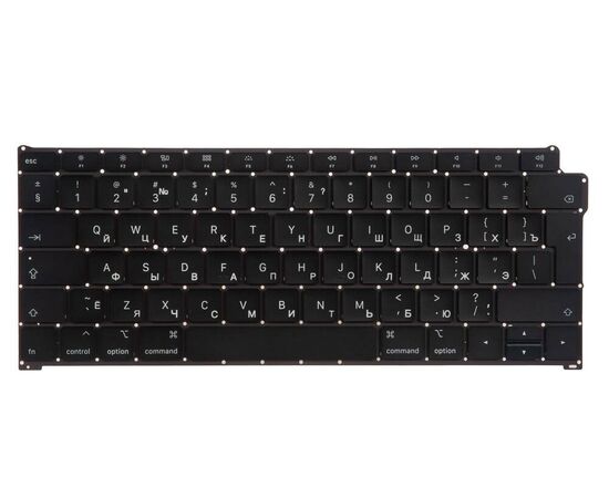 Клавиатура MacBook Air 13 Retina A1932 Late 2018 Mid 2019 Г-образный Enter UK с русской гравировкой