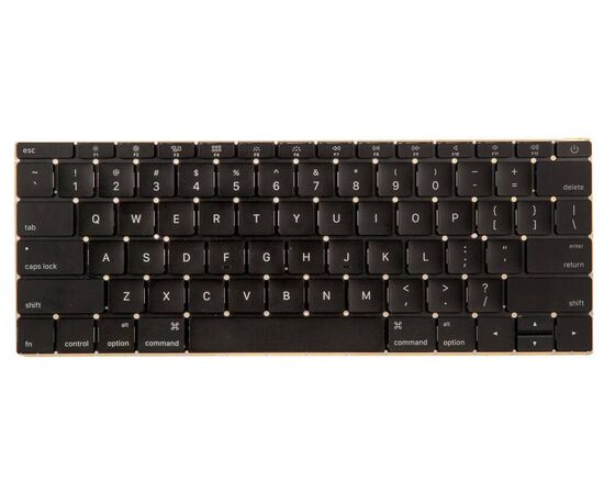 Донор клавиатуры в сборе MacBook 12 Retina A1534 Early 2015 прямой Enter US / Бабочка тип 2