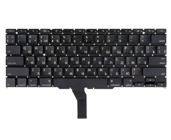 Клавиатура MacBook Air 11 A1370 Late 2010 прямой Enter RUS РСТ / AAA