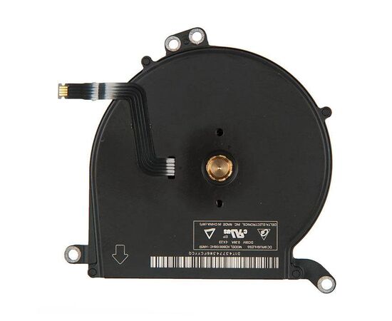 Вентилятор MacBook Air 13 A1369 A1466 Late 2010 - Mid 2017 / 922-9643 Б/У, изображение 3