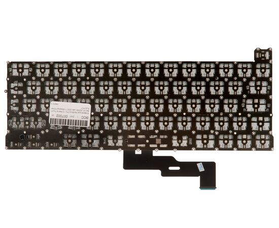 Клавиатура MacBook Pro 13 Retina M1 M2 A2338 Late 2020 Mid 2022 Г-образный Enter RUS РСТ / OEM, изображение 2