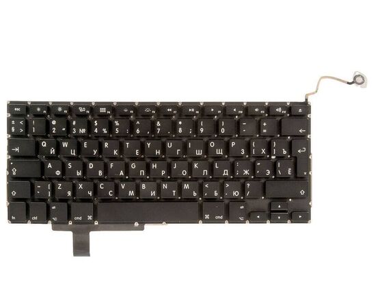 Донор клавиатуры MacBook Pro 17 A1297 Early 2009 - Late 2011 Г-образный Enter RUS РСТ