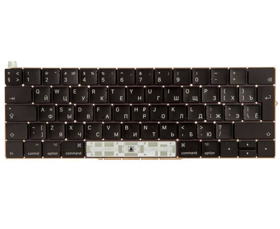 Донор клавиатуры в сборе MacBook Pro 13 15 Retina Touch Bar A1706 A1707 Late 2016 Mid 2017 Г-образный Enter RUS РСТ / Бабочка тип 2