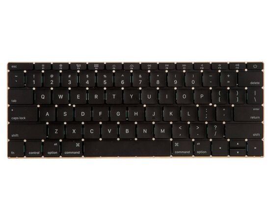 Донор клавиатуры в сборе MacBook 12 Retina A1534 Early 2015 прямой Enter US / Бабочка тип 1