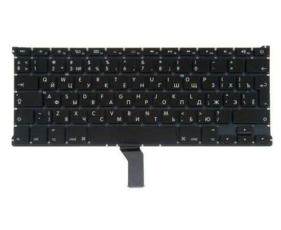 Клавиатура MacBook Air 13 A1369 A1466 Mid 2011 - Mid 2017 Г-образный Enter RUS РСТ / AA