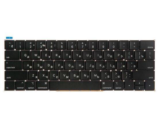 Клавиатура MacBook Pro 13 15 Retina Touch Bar A1989 A1990 Mid 2018 Early 2019 прямой Enter US с русской гравировкой