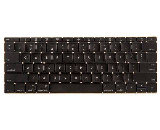Донор клавиатуры в сборе MacBook 12 Retina A1534 Early 2015 прямой Enter US / Бабочка тип 2