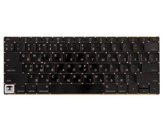 Донор клавиатуры MacBook 12 Retina A1534 Mid 2017 прямой Enter RUS РСТ