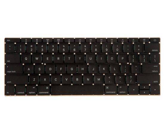 Донор клавиатуры в сборе MacBook 12 Retina A1534 Early 2015 прямой Enter US / Бабочка тип 1