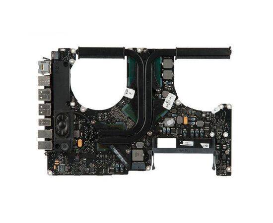 Материнская плата MacBook Pro 15 A1286 Core 2 Duo 2.4Ghz Late 2008 с радиатором охлаждения 661-5098 661-4834 820-2330-A - ремонт цепи питания