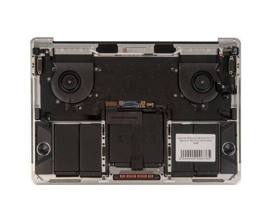 Топкейс с клавиатурой RUS РСТ трекпадом и АКБ A1819 MacBook Pro 13 Retina A1706 2016 Silver 661-07951 / AASP, изображение 4