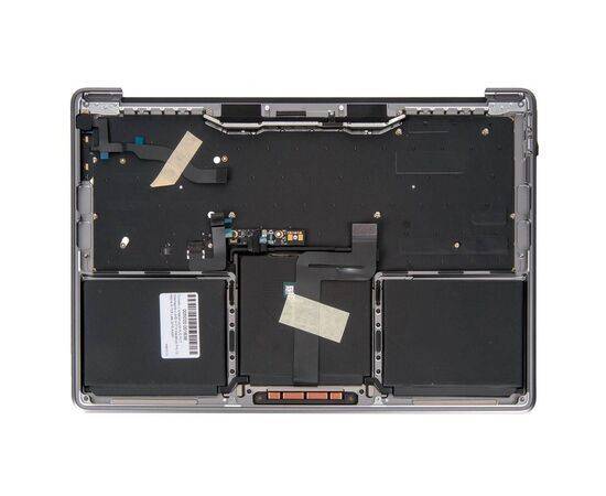 Топкейс с клавиатурой RUS РСТ трекпадом и АКБ A1713 MacBook Pro 13 Retina A1708 Late 2016 Silver 661-07947 / AASP, изображение 2