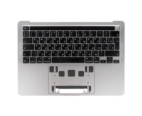 Топкейс с клавиатурой RUS РСТ и АКБ A2171 MacBook Pro 13 A2338 Space Gray /  Б/У клавиатура после залития