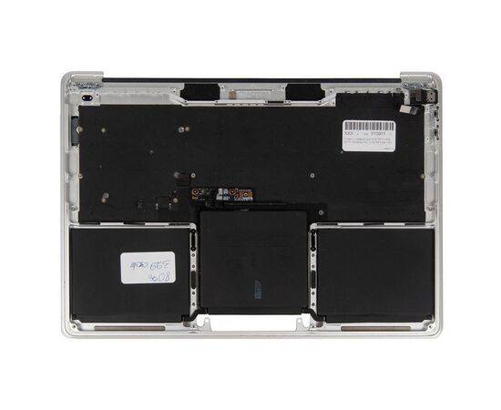 Топкейс с клавиатурой RUS РСТ и АКБ A2171 MacBook Pro 13 A2159 Silver / Б/У, изображение 2