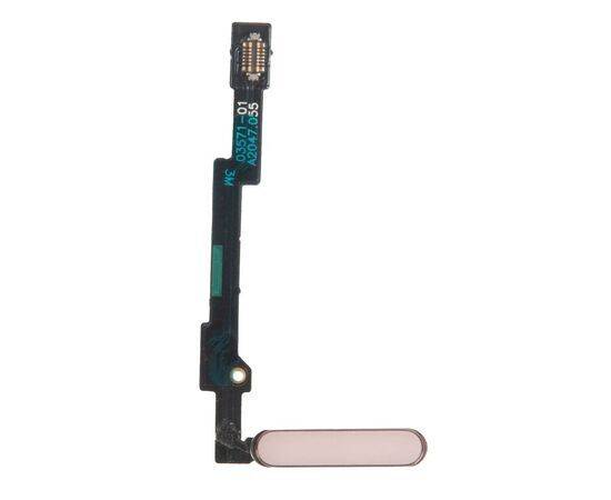 Шлейф кнопки включения с Touch ID iPad mini 6 / розовый / 821-03571 OEM