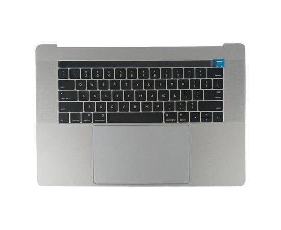 Топкейс с клавиатурой US трекпадом и АКБ A1820 MacBook Pro 15 Retina A1707 Late 2016 Mid 2017 Space Grey 661-06377 / AASP