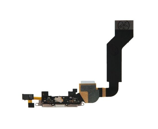Шлейф зарядки нижний iPhone 4S белый / 821-1301, изображение 2
