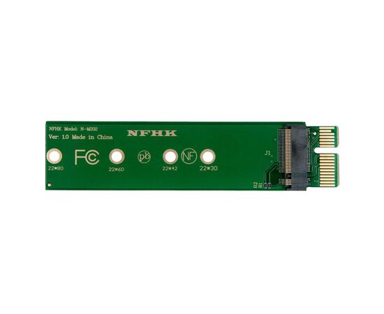 Плата расширения для SSD M.2 NVMe в разъем PCIe x1 / NFHK N-M202