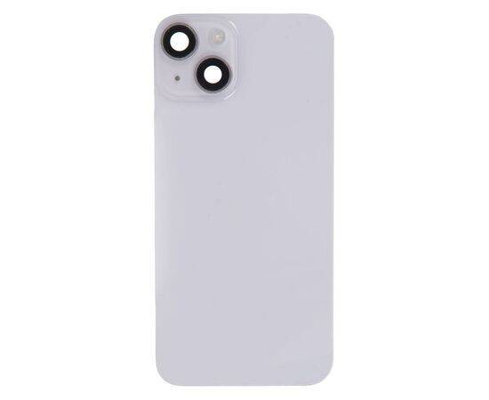 Задняя крышка в сборе с беспроводной зарядкой и шлейфами iPhone 14 фиолетовый / разбор, изображение 3