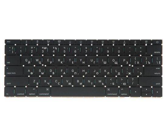 Клавиатура MacBook 12 Retina A1534 Early 2015 прямой Enter US с русской гравировкой