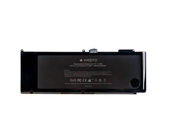 Аккумулятор WEPRO MacBook Pro 15 A1286 / 7800mAh A1382 повышенной ёмкости от магазина wepro.ru Аккумулятор WEPRO MacBook Pro 15 A1286 / 7800mAh A1382 повышенной ёмкости