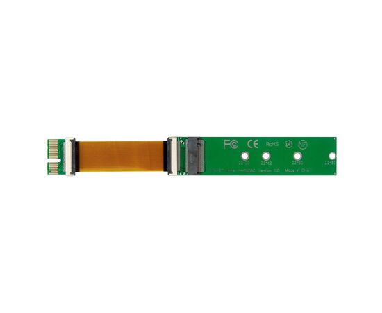 Переходник-удлинитель для SSD M.2 NVMe в разъем PCIe x1 / NFHK N-PN08C
