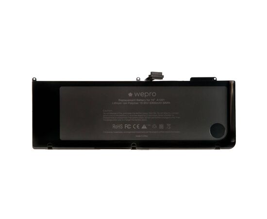 Аккумулятор WEPRO MacBook Pro 15 A1286 / 5300mAh A1321 стандартной ёмкости от магазина wepro.ru Аккумулятор WEPRO MacBook Pro 15 A1286 / 5300mAh A1321 стандартной ёмкости