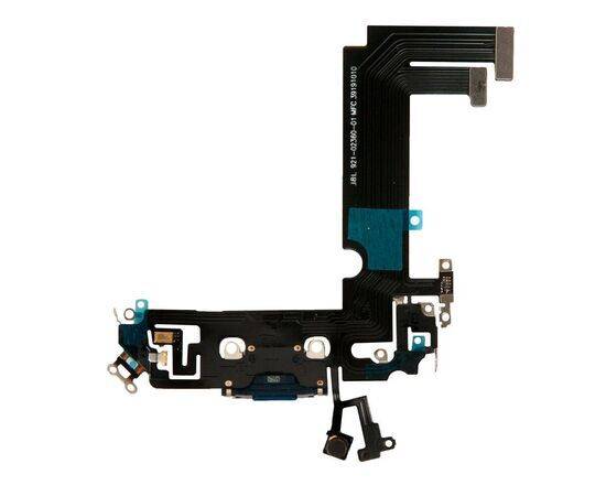 Шлейф зарядки нижний iPhone 12 mini синий / 821-02611 / AAA