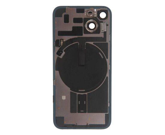 Задняя крышка в сборе с беспроводной зарядкой и шлейфами iPhone 14 фиолетовый / разбор, изображение 2