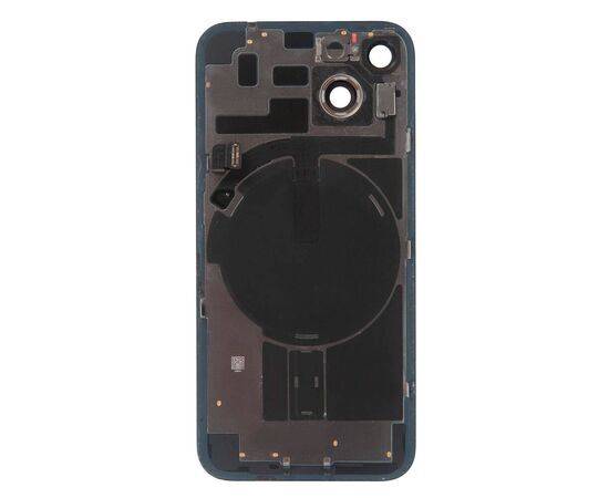 Задняя крышка в сборе с беспроводной зарядкой и шлейфами iPhone 14 черный / разбор, изображение 4