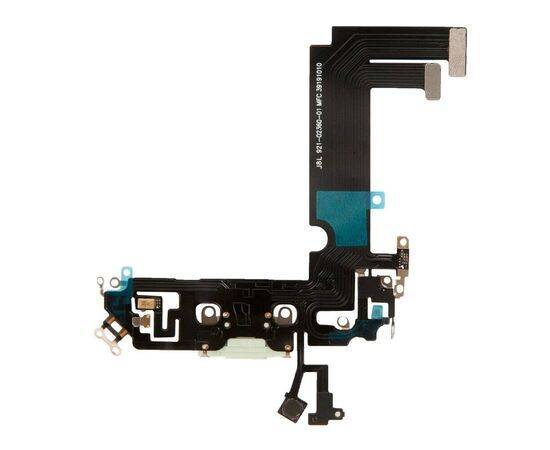 Шлейф зарядки нижний iPhone 12 mini зеленый / 821-02611 / AAA