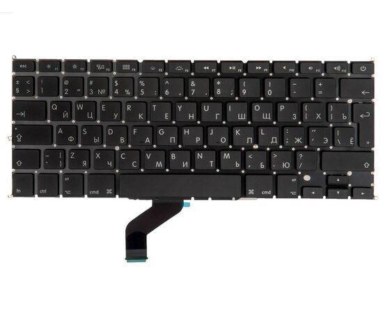 Клавиатура MacBook Pro 13 Retina A1425 Late 2012 Early 2013 Г-образный Enter RUS РСТ / AAA