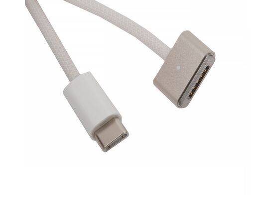 Зарядный кабель USB-C с магнитным разъемом MagSafe 3 Starlight 2m / OEM, изображение 2