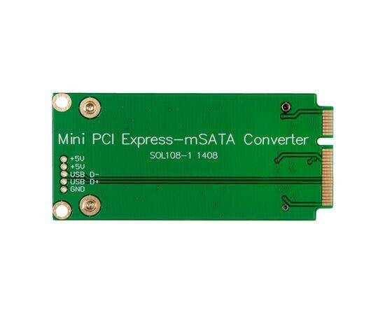 Переходник для SSD mSATA для установки в разъем miniPCIe / NFHK N-ASUS, изображение 2