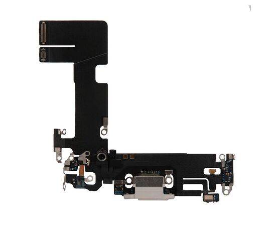 Шлейф зарядки нижний iPhone 13 белый / 821-03154 / разбор