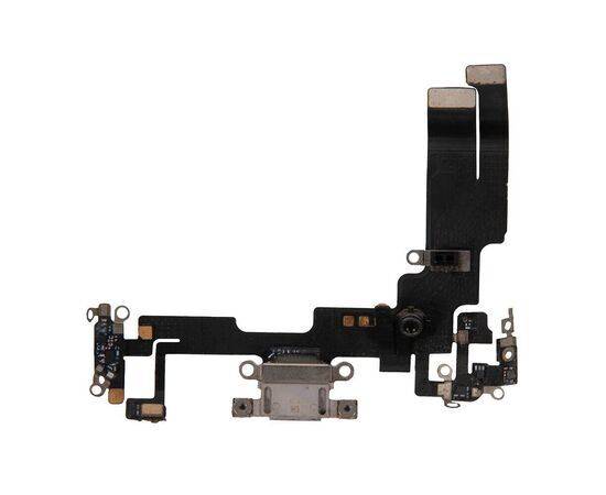 Шлейф зарядки нижний iPhone 14 фиолетовый / 821-03758-07 / разбор