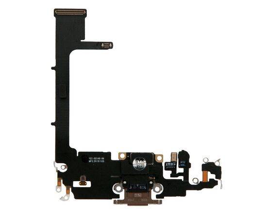 Шлейф зарядки нижний с контроллером iPhone 11 Pro золотой / 821-02140 / разбор, изображение 2