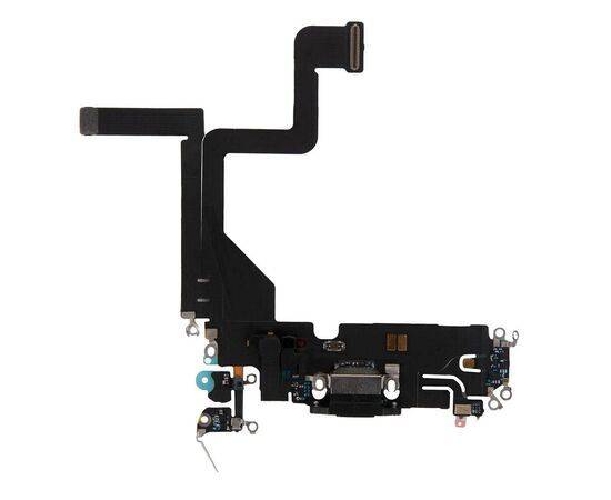 Шлейф зарядки нижний iPhone 14 Pro черный / 821-03751-04 / разбор