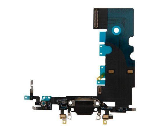 Шлейф зарядки нижний iPhone SE 3 2022 черный / 821-03566