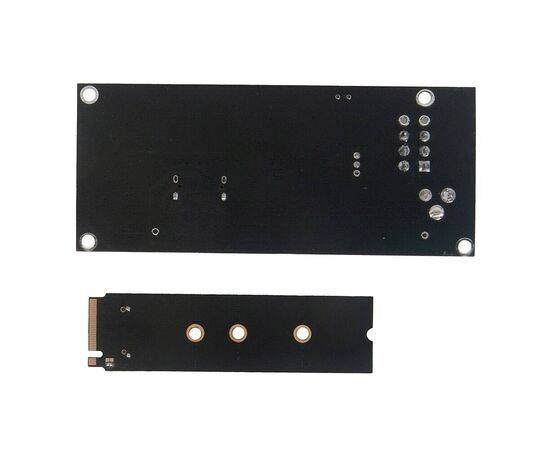 Переходник для SFF-8612 Oculink в M.2 NVMe eGPU + плата с доп питанием и разъемом PCIe x16 и SFF-8611 + кабель данных / NFHK N-8611A N-PU01, изображение 2