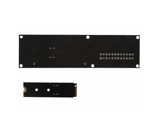 Переходник для SFF-8612 Oculink в M.2 NVMe eGPU + плата с доп питанием и разъемом PCIe x16 и SFF-8611 + кабель данных / NFHK N-8611Y-A N-P114-A, изображение 3