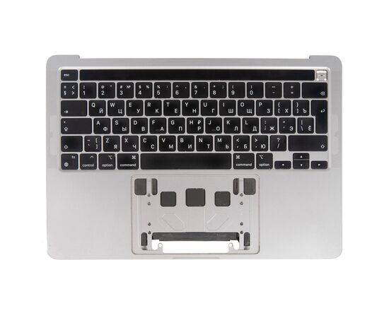 Топкейс с клавиатурой RUS РСТ и АКБ A2171 MacBook Pro 13 A2338 Space Gray / Б/У клавиатура залита