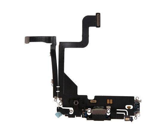 Шлейф зарядки нижний iPhone 13 Pro черный / 821-03238 / разбор, изображение 4